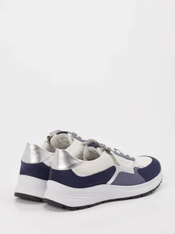 Gabor Comfort – Freizeitsneaker aus Veloursleder cremeweiß
