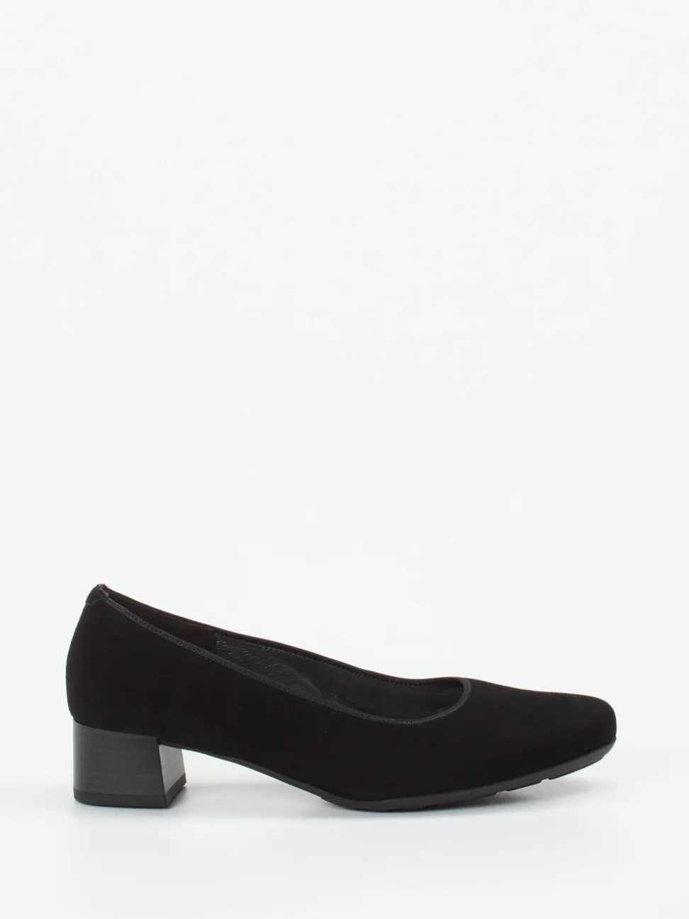 Gabor Comfort – Komfort-Pumps aus Veloursleder schwarz