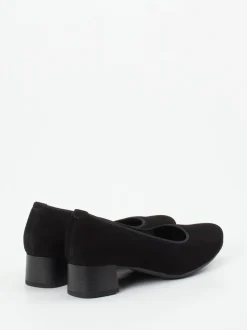 Gabor Comfort – Komfort-Pumps aus Veloursleder schwarz