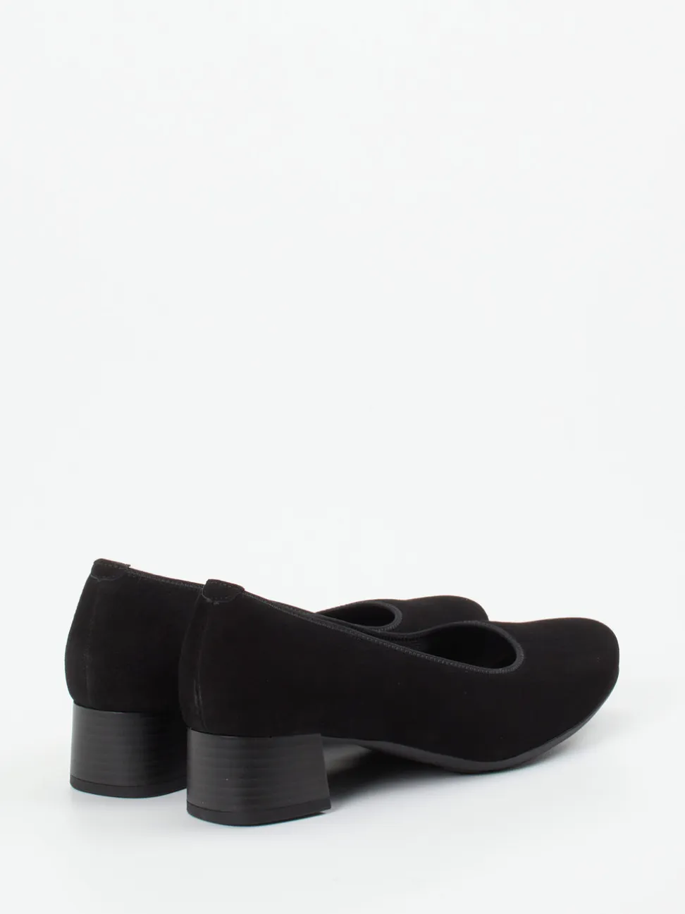 Gabor Comfort – Komfort-Pumps aus Veloursleder schwarz