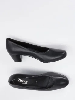 Gabor Comfort – Komfortpumps aus Kalbleder schwarz
