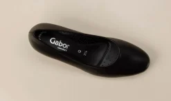 Gabor Comfort – Komfortpumps aus Kalbleder schwarz