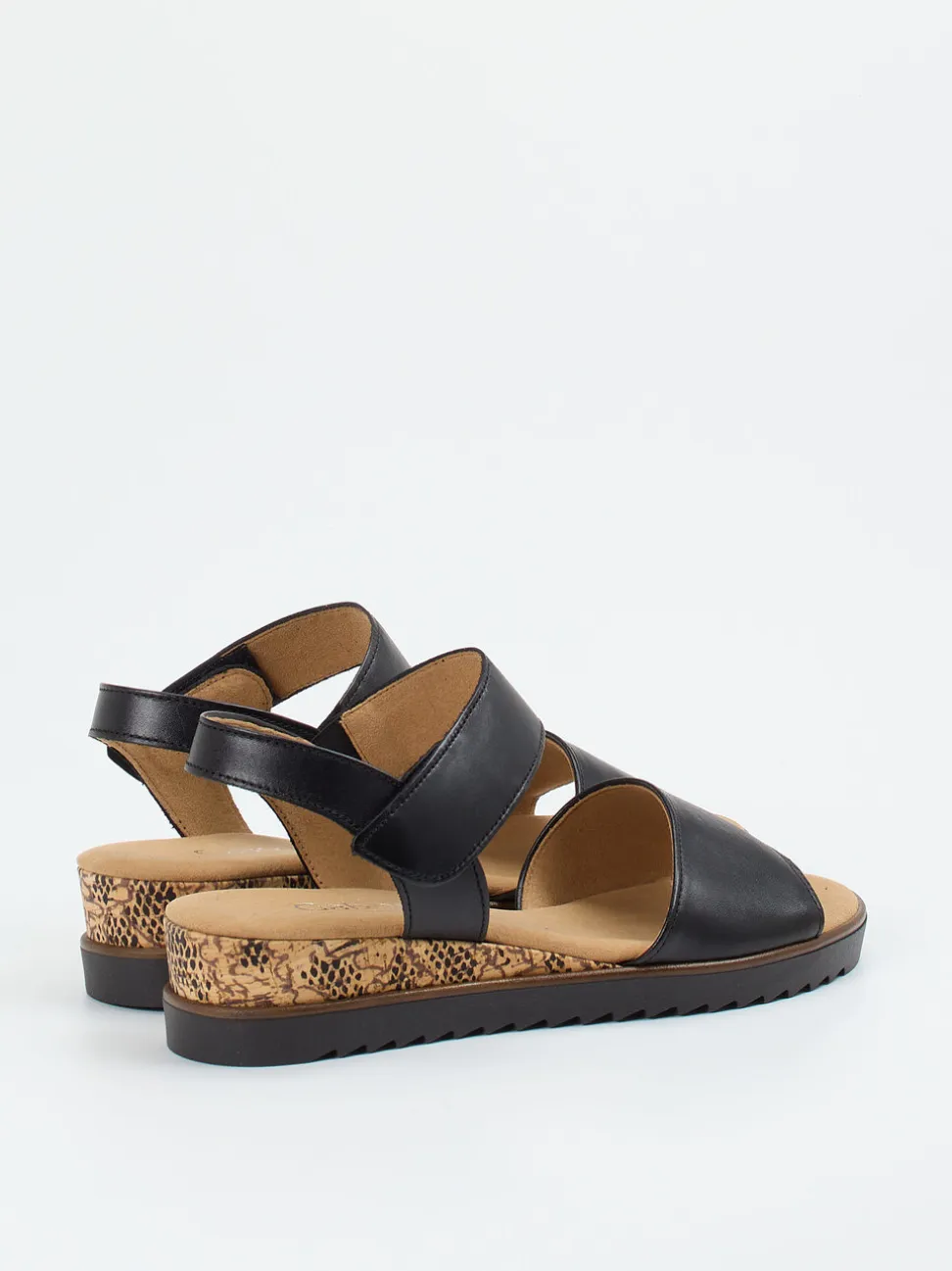 Gabor Comfort – Komfort-Sandalen aus Kalbleder schwarz