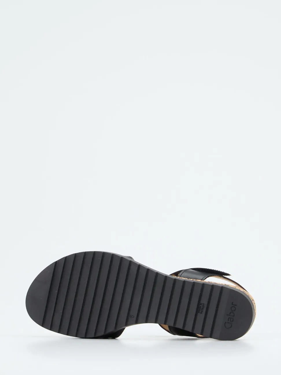 Gabor Comfort – Komfort-Sandalen aus Kalbleder schwarz