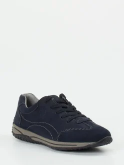 Gabor Comfort – Komfort-Sneaker aus Nubukleder Blau
