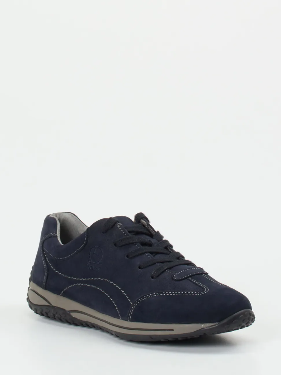 Gabor Comfort – Komfort-Sneaker aus Nubukleder Blau