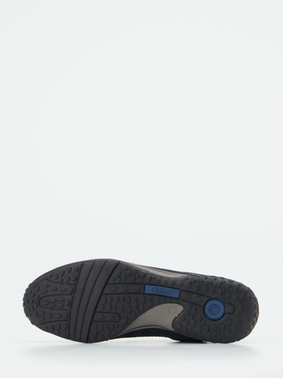 Gabor Comfort – Komfort-Sneaker aus Nubukleder Blau