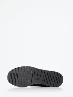 Gabor Comfort – Komfort-Sneaker aus Stretch und Leder schwarz