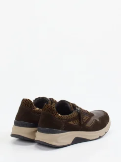 Gabor Comfort – Komfort-Sneaker aus Veloursleder braun