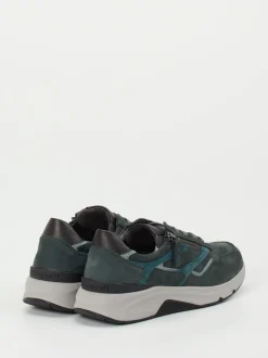 Gabor Comfort – Komfort-Sneaker aus Nubukleder grün