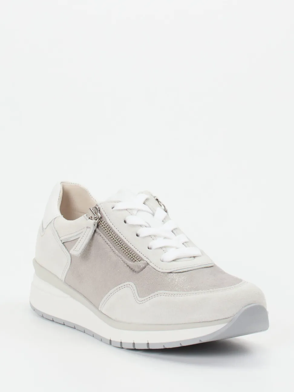 Gabor Comfort – Komfort-Sneaker aus Stretch und Veloursleder