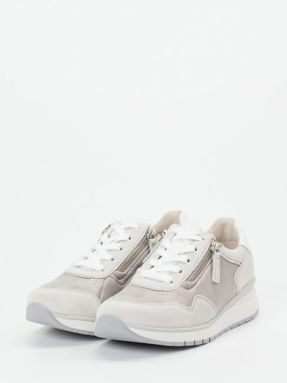 Gabor Comfort – Komfort-Sneaker aus Stretch und Veloursleder
