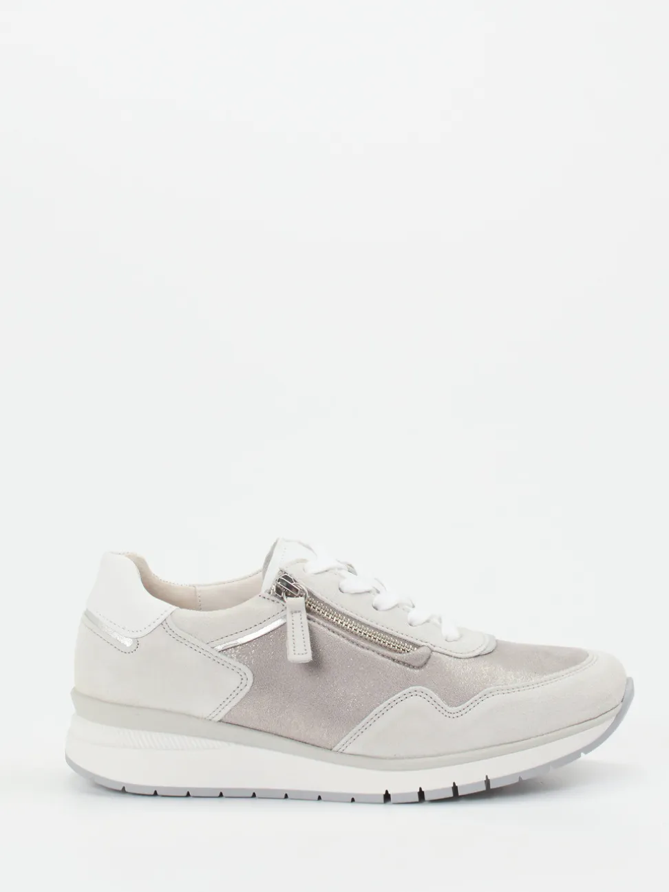 Gabor Comfort – Komfort-Sneaker aus Stretch und Veloursleder