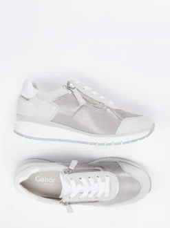 Gabor Comfort – Komfort-Sneaker aus Stretch und Veloursleder