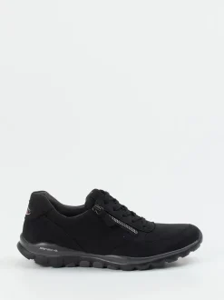 Gabor Comfort – Komfort-Sneaker aus Nubukleder schwarz