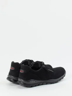 Gabor Comfort – Komfort-Sneaker aus Nubukleder schwarz