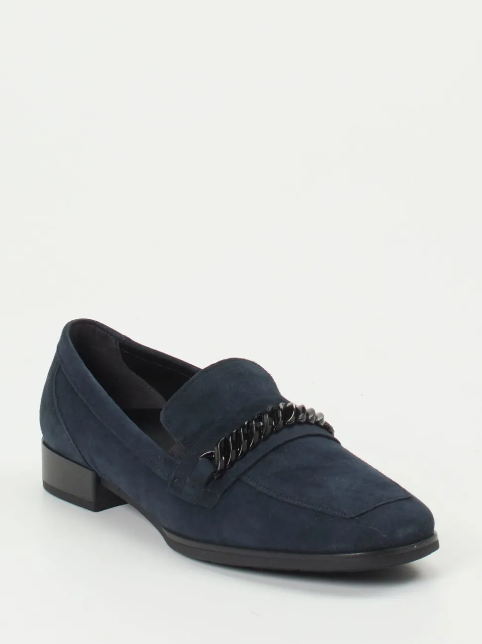Gabor Comfort – Loafer aus Veloursleder Dunkelblau