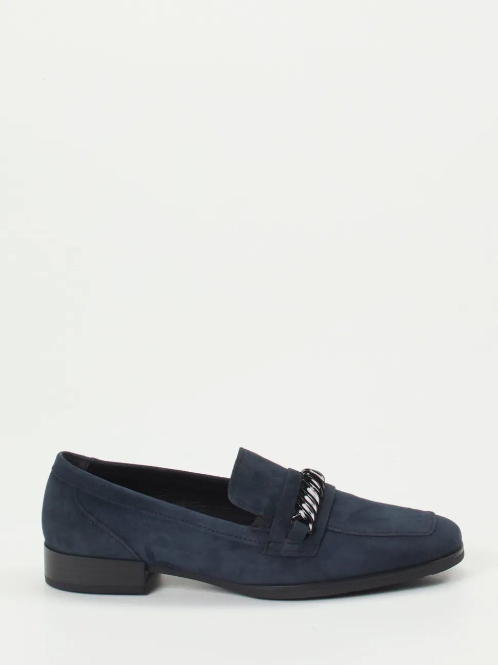 Gabor Comfort – Loafer aus Veloursleder Dunkelblau