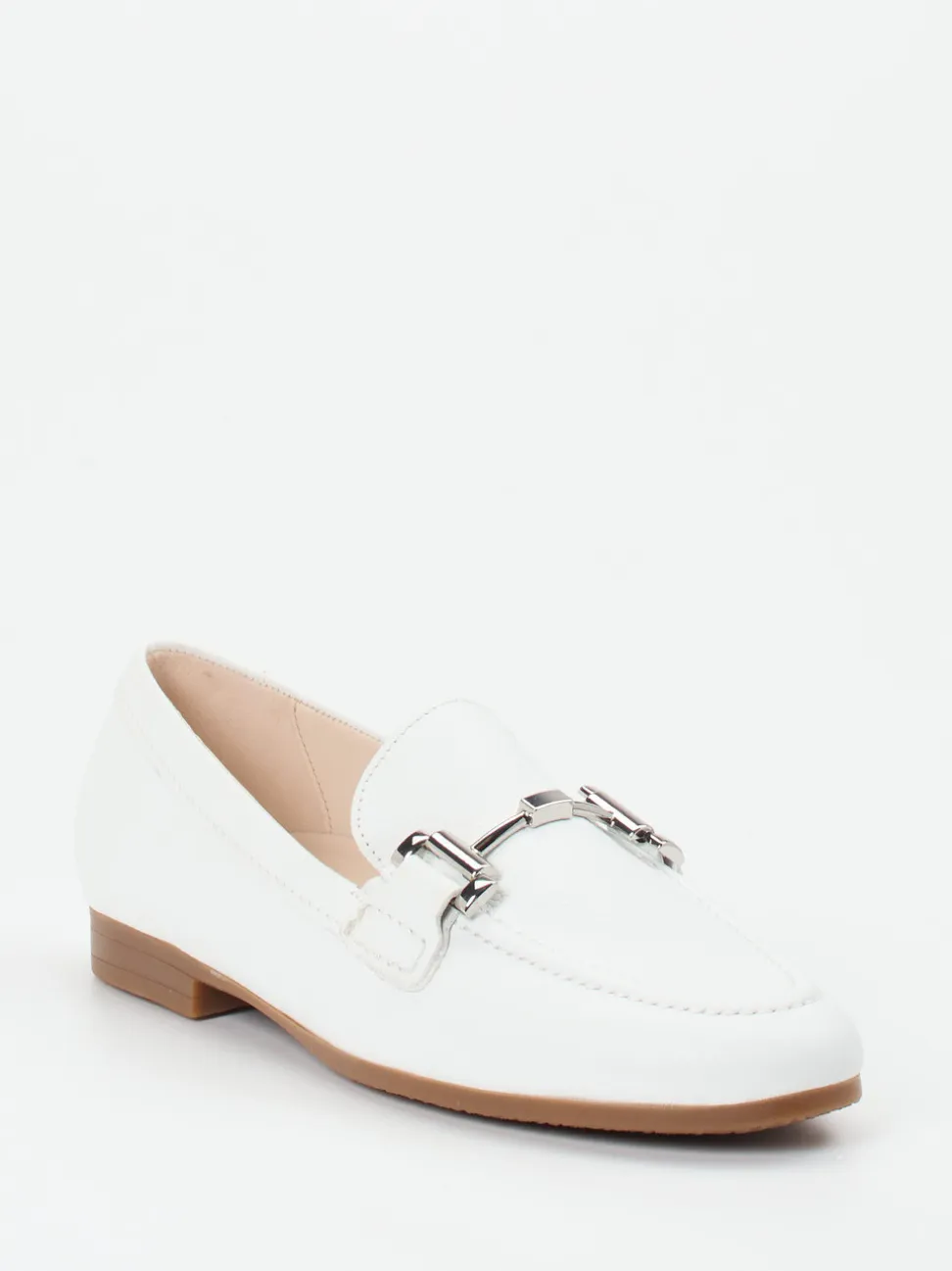 Gabor Comfort – Loafer aus Kalbleder weiß