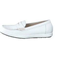 Gabor Comfort – Loafer aus Hirschleder Weiß