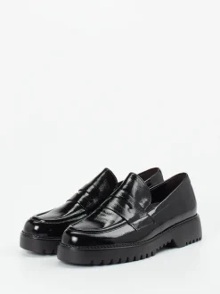 Gabor Comfort – Loafer aus Lackleder schwarz