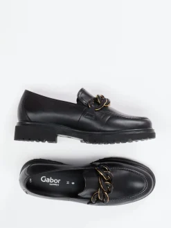 Gabor Comfort – Loafer aus Kalbleder schwarz