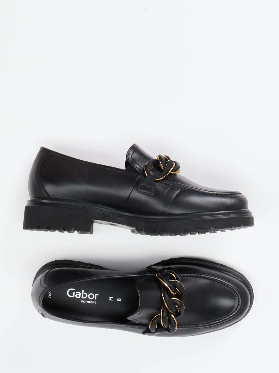 Gabor Comfort – Loafer aus Kalbleder schwarz