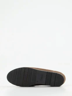 Gabor Comfort – Loafer aus Veloursleder in Braun