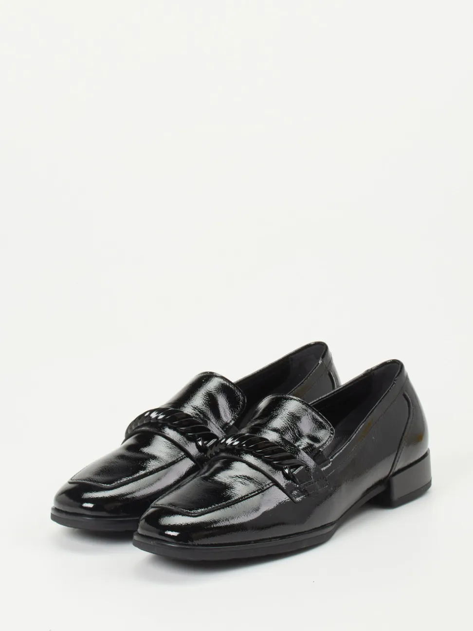 Gabor Comfort – Loafer aus Lackleder schwarz