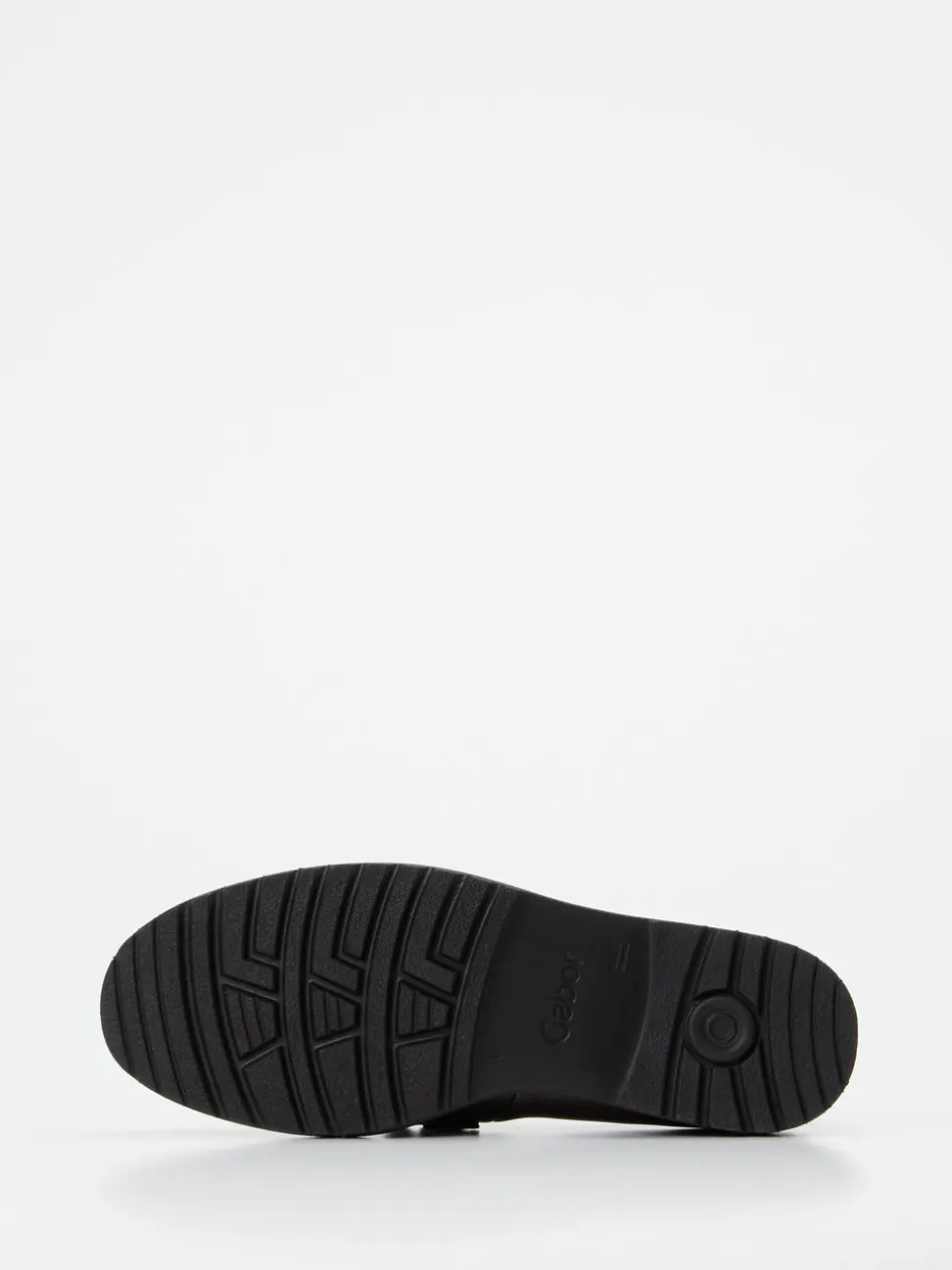 Gabor Comfort – Loafer aus Lackleder in Metallicgrau