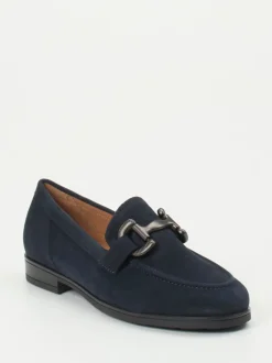 Gabor Comfort – Loafer aus Veloursleder marineblau