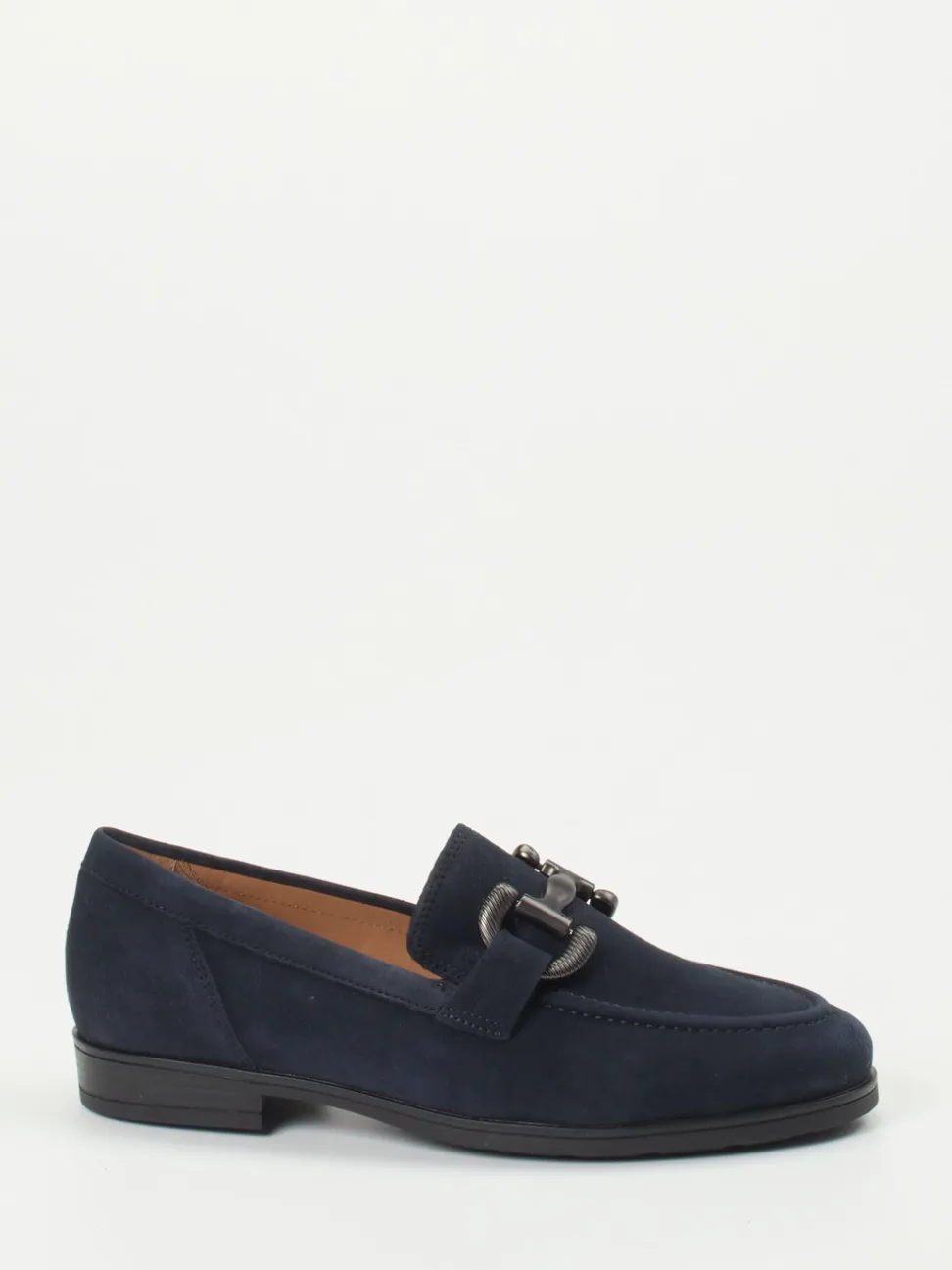 Gabor Comfort – Loafer aus Veloursleder marineblau