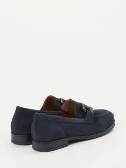 Gabor Comfort – Loafer aus Veloursleder marineblau
