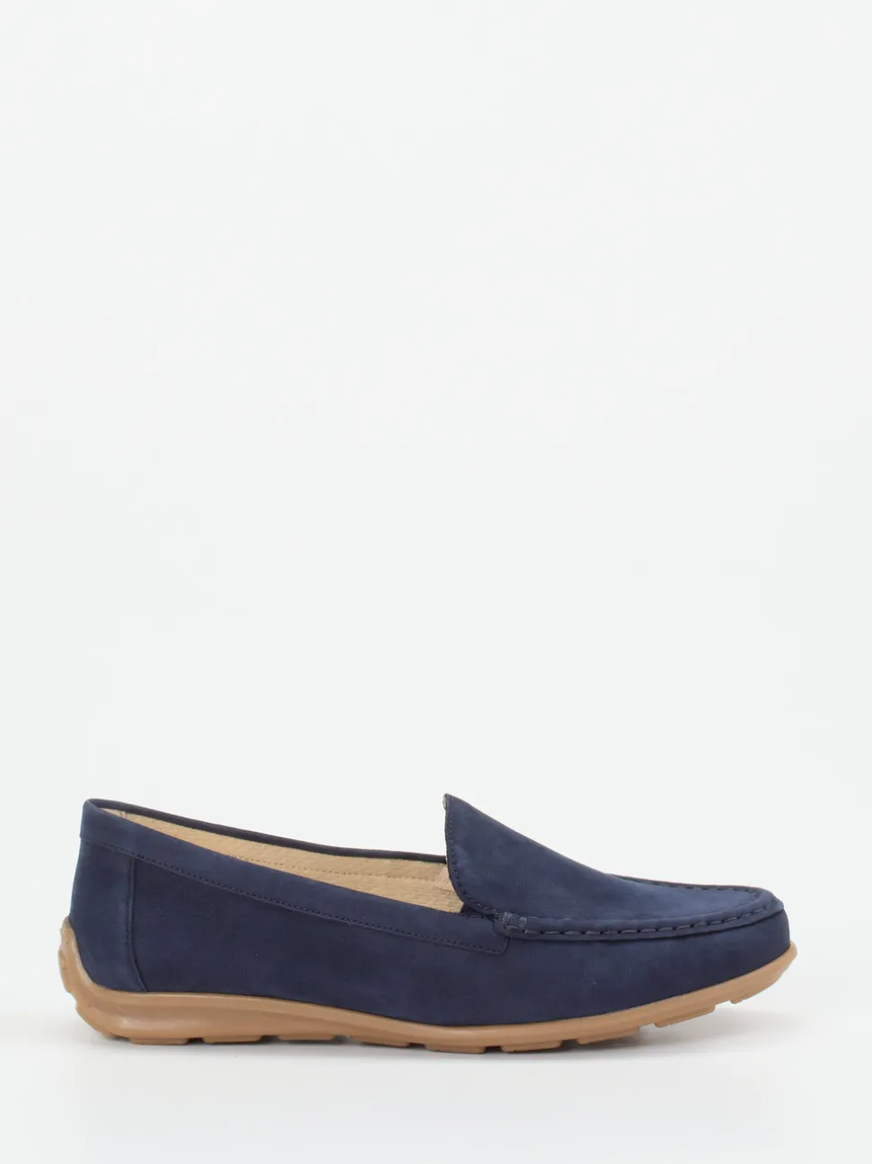 Gabor Comfort – Loafer aus Nubukleder marineblau