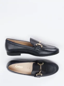 Gabor Comfort – Loafer aus Kalbleder tiefdunkelblau