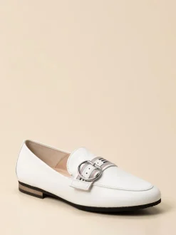 Gabor Comfort – Loafer aus Kalbleder Weiß