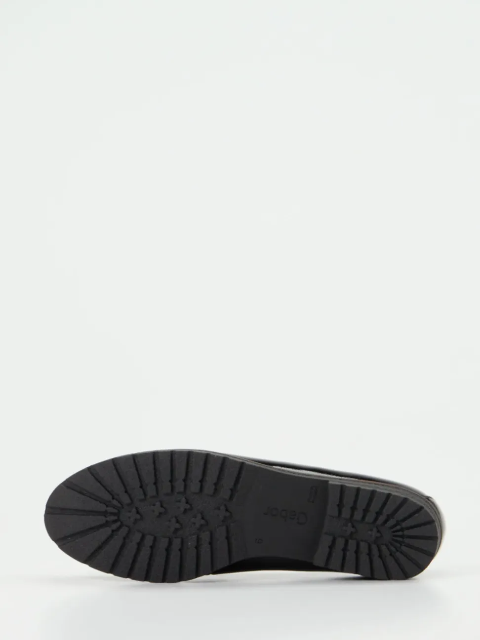 Gabor Comfort – Loafer aus Lack- und Veloursleder schwarz