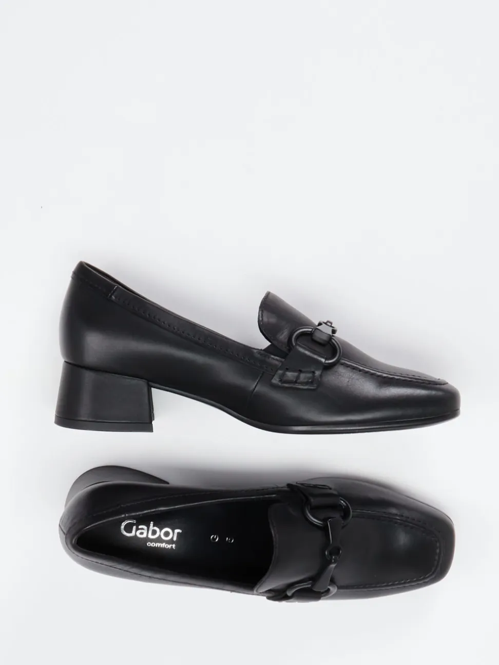 Gabor Comfort – Loafer aus Kalbleder in Schwarz