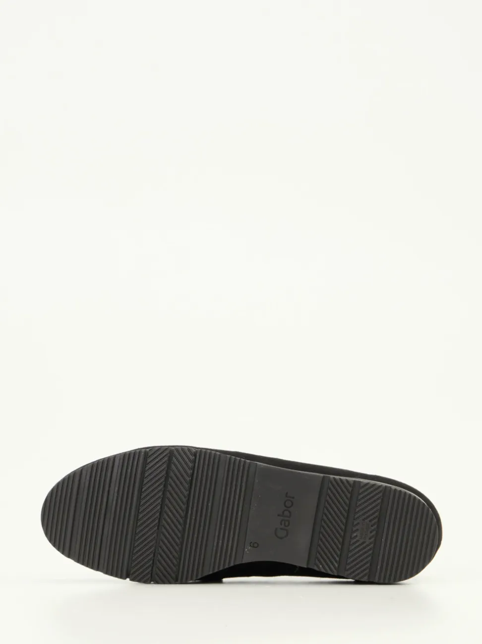Gabor Comfort – Loafer aus Veloursleder Schwarz