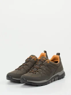 Gabor Comfort – Outdoorschuh aus Nubukleder olivgrau