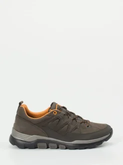 Gabor Comfort – Outdoorschuh aus Nubukleder olivgrau