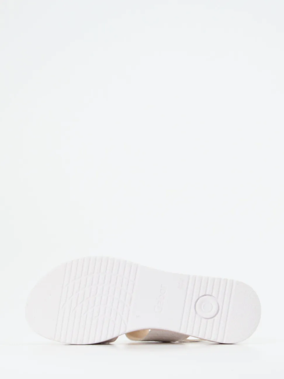 Gabor Comfort – Plateau-Sandale aus Flechtleder Offwhite