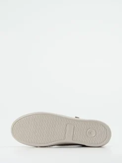 Gabor Comfort – Plateau-Sneaker aus Veloursleder Beige
