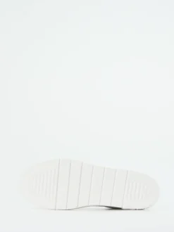 Gabor Comfort – Plateau-Sneaker aus Kalbleder weiß