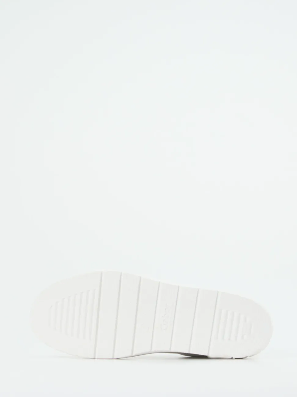 Gabor Comfort – Plateau-Sneaker aus Kalbleder weiß