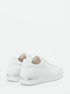 Gabor Comfort – Plateau-Sneaker aus Kalbleder Weiß