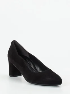 Gabor Comfort – Pumps aus Veloursleder Schwarz