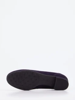 Gabor Comfort – Pumps aus Veloursleder Dunkelblau