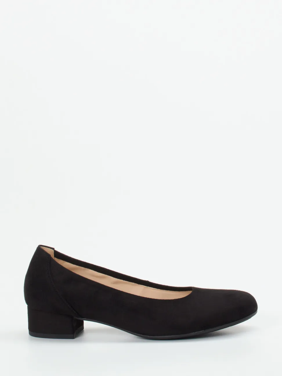 Gabor Comfort – Pumps aus Synthetik in Veloursoptik schwarz