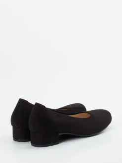 Gabor Comfort – Pumps aus Synthetik in Veloursoptik schwarz